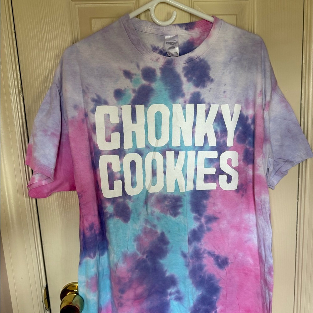 Adult Tie-Dye T-Shirt - Purple and Blue